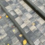 Тротуарная плитка Старый Город Б.1.Фсм.6 гранит листопад Антрацит
