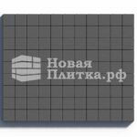 Тротуарная плитка Квадрат Б.3.К.6см 100х100х60 гладкий Черный