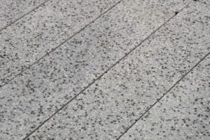 Тротуарная плитка Готика Granite FINO, Цветок урала, Новый город, комплект из 3-х камней, высота 60 мм